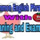 Top English Phrases and Idioms with Meaning and Examples